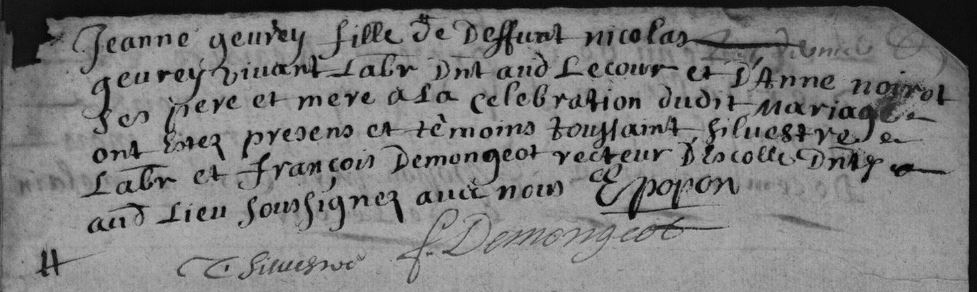 Mariage Nicolas Sylvestre Jeanne Gevrey 2.JPG